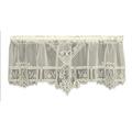 Heritage Lace Heirloom 60 x 22 in. Sheer Valance - Ecru 9700E-6022P